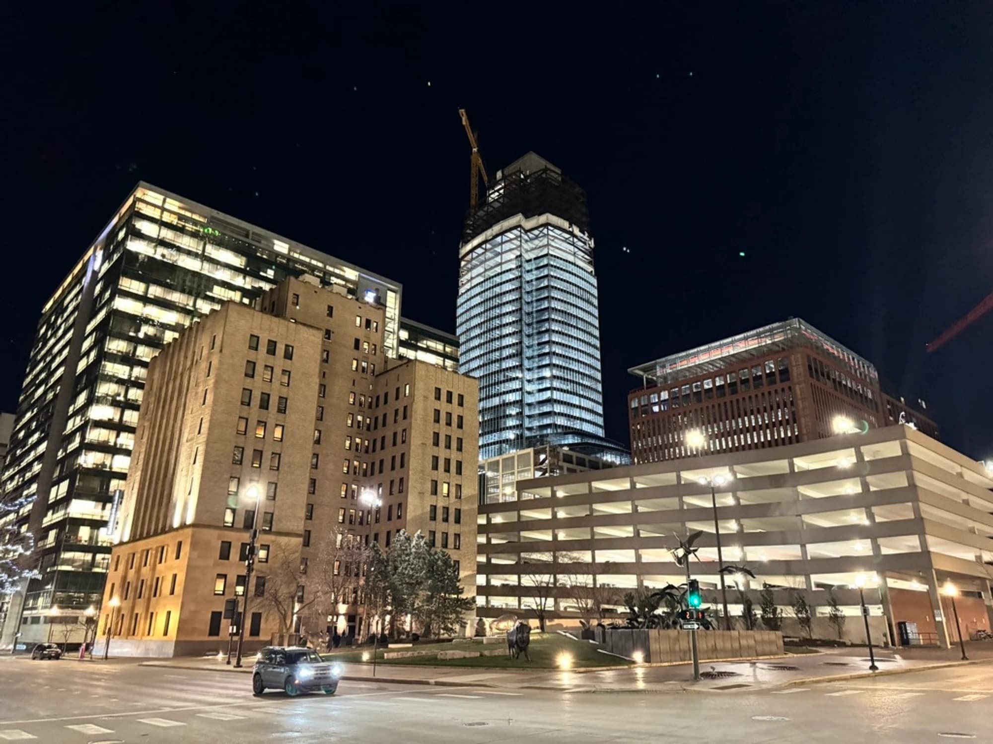 Downtown Omaha skyline